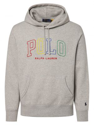 Bluza z kapturem Polo Ralph Lauren szara
