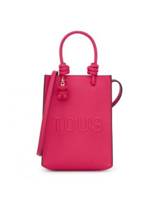Mini-sac de style urbain Tous rose