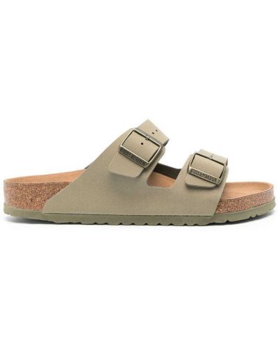 Skli på sandaler Birkenstock grønn