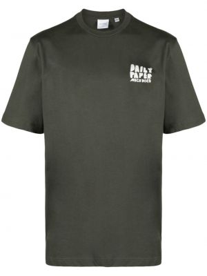 Kokvilnas t-krekls ar apdruku Daily Paper pelēks