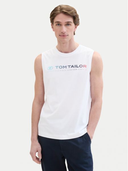 Πουκάμισο Tom Tailor λευκό
