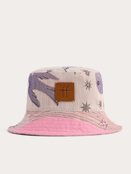 Sombrero de algodón Forte Forte rosa