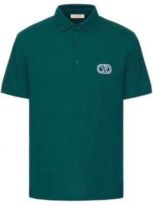 Polo krekls Valentino Garavani zaļš