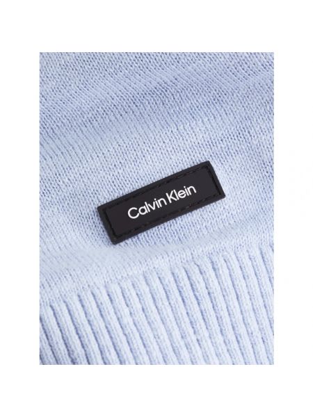 Sweter Calvin Klein niebieski