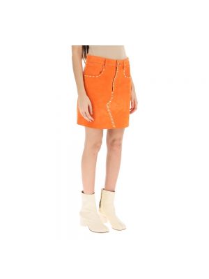 Mini falda Marni naranja