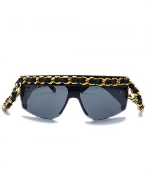 Kožené sluneční brýle Chanel Pre-owned