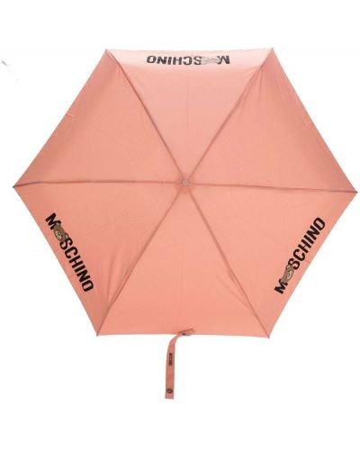 Dáždnik s potlačou Moschino ružová