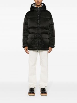 Kabát s kapucí Armani Exchange černý