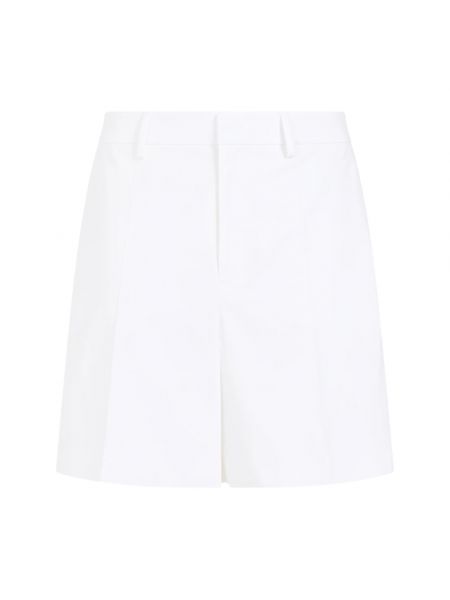 Shorts mit plisseefalten Valentino weiß