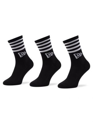 Hlačne nogavice s črtami New Era črna