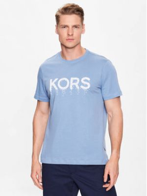 Priliehavé tričko Michael Kors modrá