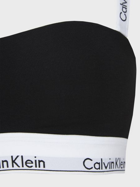 Бюстгальтер бандо Calvin Klein чорний