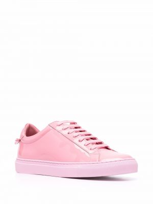Zapatillas de charol con estampado Givenchy rosa