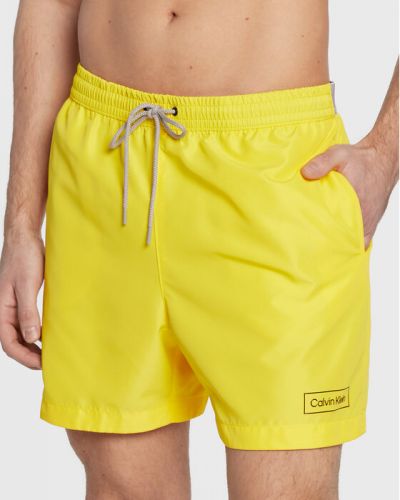 Shorts Calvin Klein Swimwear jaune