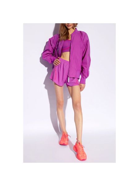 Chaqueta bomber Adidas By Stella Mccartney violeta