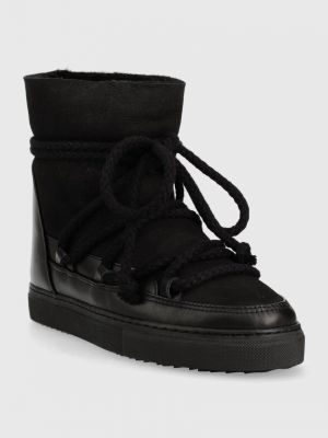 Klasične kožne cipele s punim potplatom Inuikii crna
