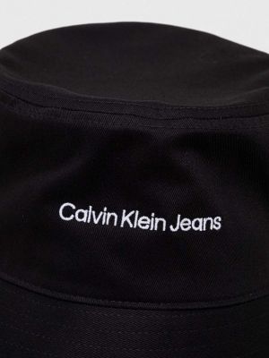 Pamut sapka Calvin Klein Jeans fekete