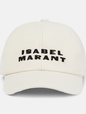 Bomuld cap Isabel Marant beige