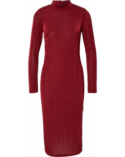 Μίντι φόρεμα Closet London κόκκινο