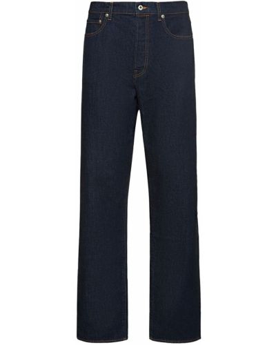 Bavlnené džínsy s rovným strihom Kenzo Paris
