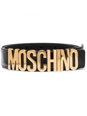 Pásek Moschino černý