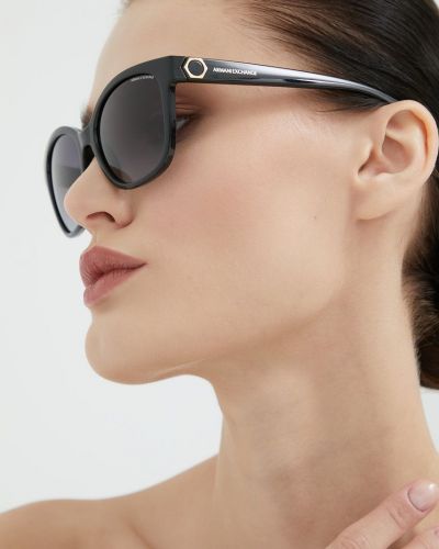 Слънчеви очила Armani Exchange черно