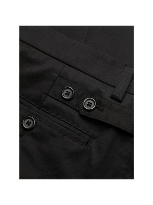 Pantalones chinos con tacón Dolce & Gabbana negro