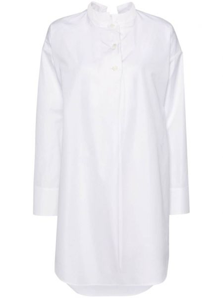 Риза със стояща яка Givenchy бяло