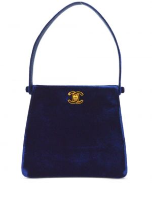 Βελούδινη τσάντα Chanel Pre-owned