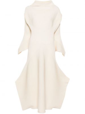 Dlouhé šaty Issey Miyake bílé