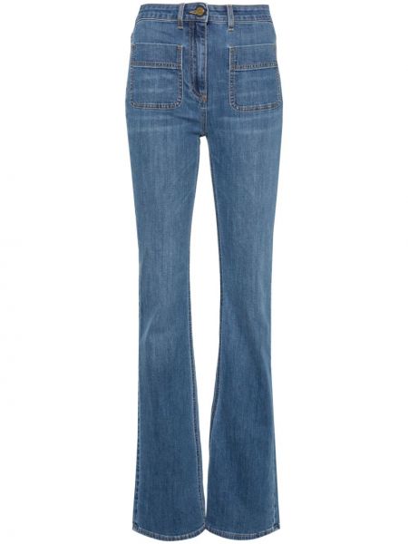 Bootcut džínsy s vysokým pásom Elisabetta Franchi