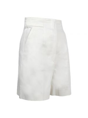 Pantalones cortos casual Sportmax blanco