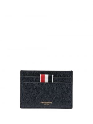 Kostkovaná kožená peněženka Thom Browne