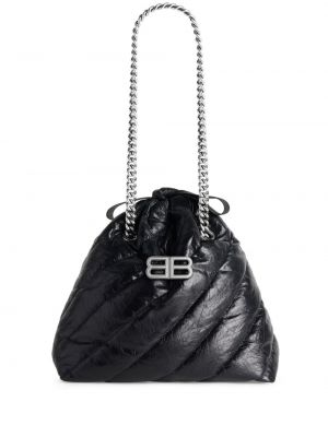 Prešívaná kožená nákupná taška Balenciaga