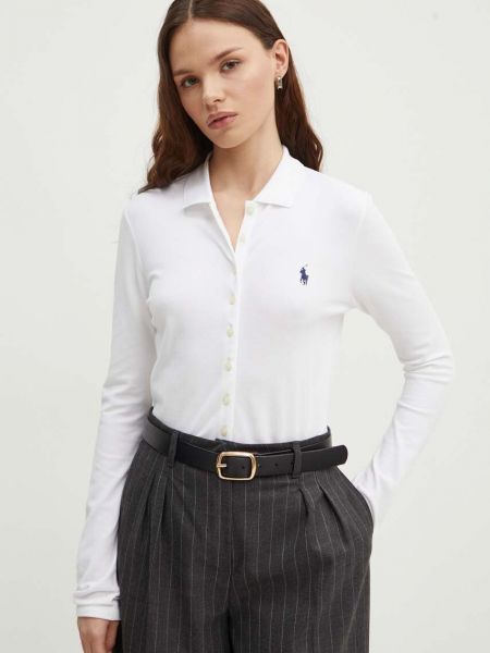 Koszula slim fit Polo Ralph Lauren biała