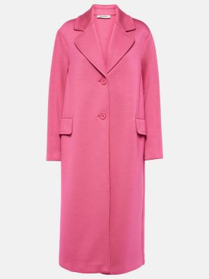 Палто от джърси 's Max Mara розово