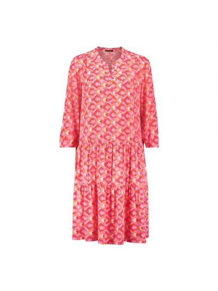 Sukienka midi w kwiatki Betty Barclay różowa
