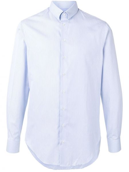 Camisa a rayas Giorgio Armani azul