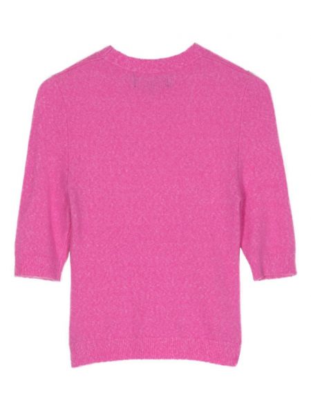 Kašmira džemperis Cynthia Rowley rozā