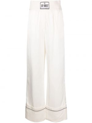 Volné kalhoty Off-white - bílá