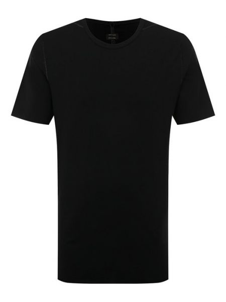 Хлопковая футболка Isaac Sellam черная