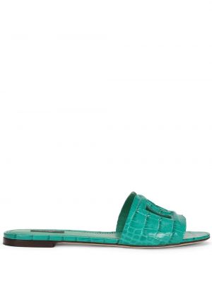 Sandále Dolce & Gabbana zelená
