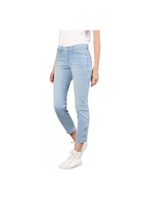 Figurbetonte skinny jeans Mac blau