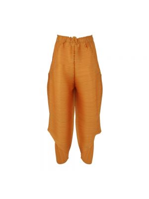 Pantalones rectos Issey Miyake marrón