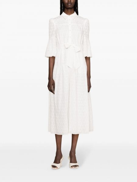 Sukienka midi Dvf Diane Von Furstenberg biała