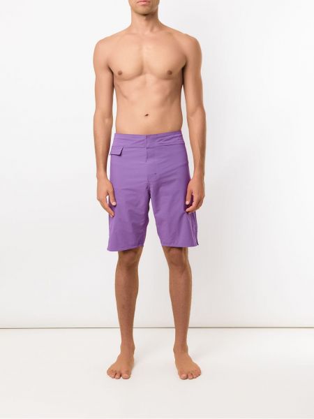 Einfarbige shorts Amir Slama lila