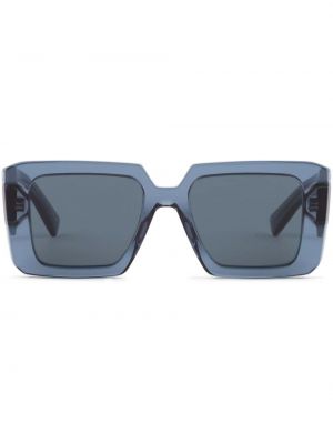 Oversized slnečné okuliare Prada Eyewear sivá