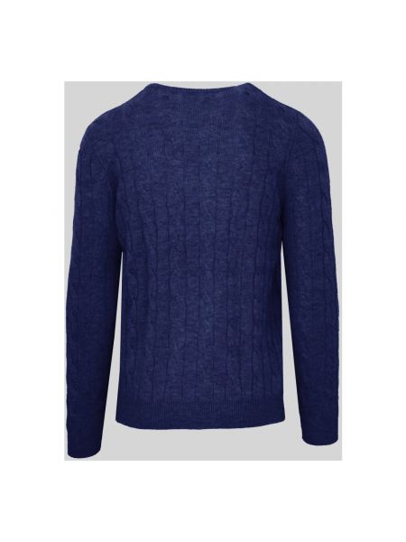 Jersey de lana de cachemir de tela jersey Malo azul