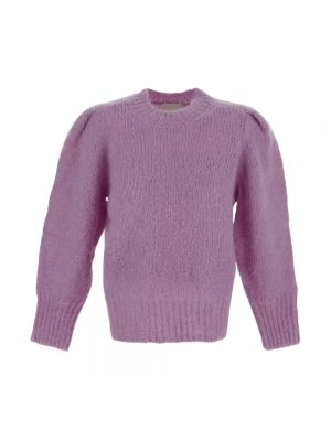 Sweter Isabel Marant fioletowy