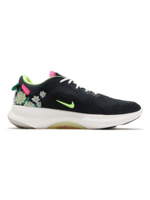 Кроссовки для бега в цветочек Nike серые